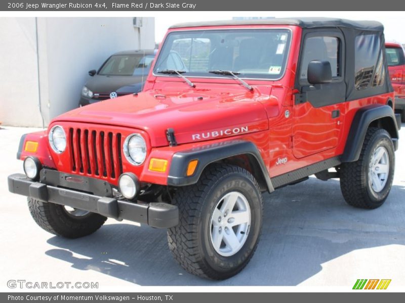 Flame Red / Dark Slate Gray 2006 Jeep Wrangler Rubicon 4x4