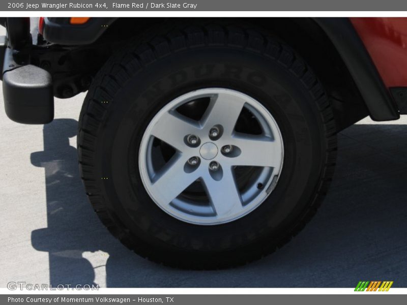 Flame Red / Dark Slate Gray 2006 Jeep Wrangler Rubicon 4x4