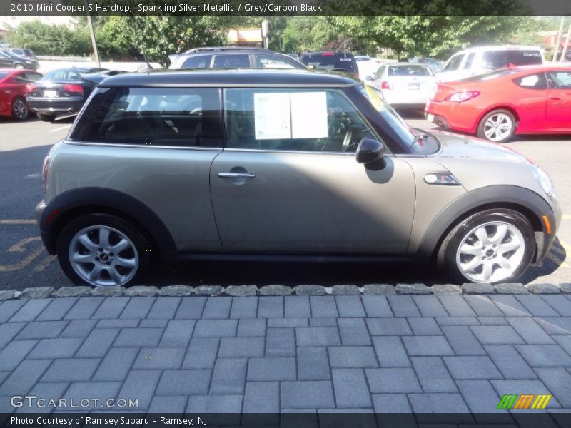 Sparkling Silver Metallic / Grey/Carbon Black 2010 Mini Cooper S Hardtop