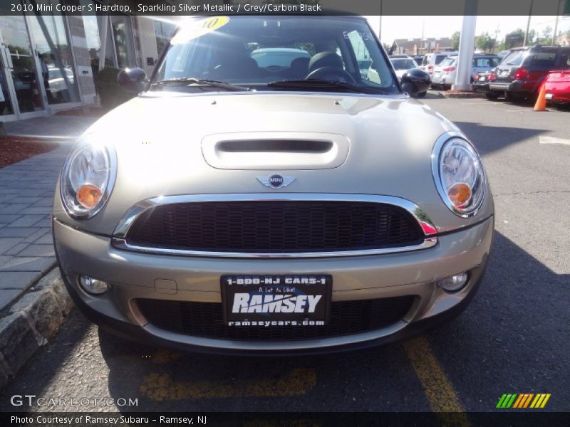 Sparkling Silver Metallic / Grey/Carbon Black 2010 Mini Cooper S Hardtop