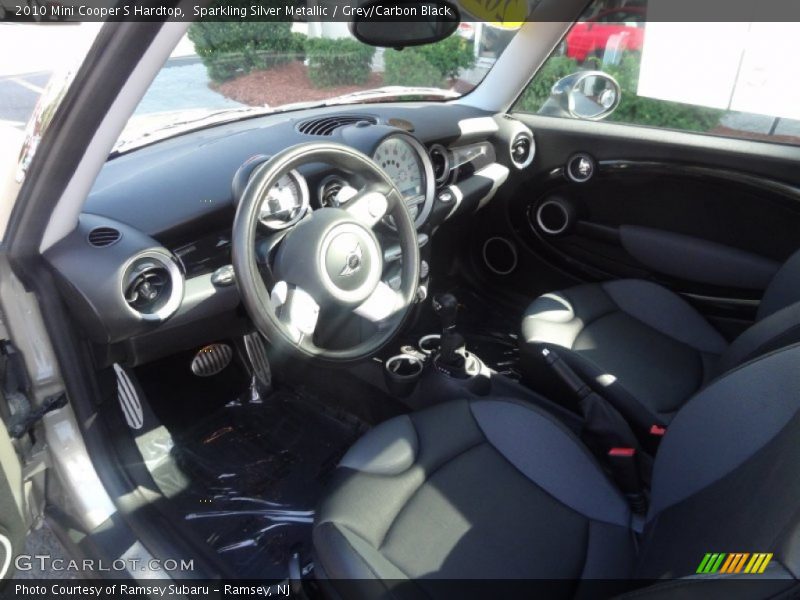 Sparkling Silver Metallic / Grey/Carbon Black 2010 Mini Cooper S Hardtop