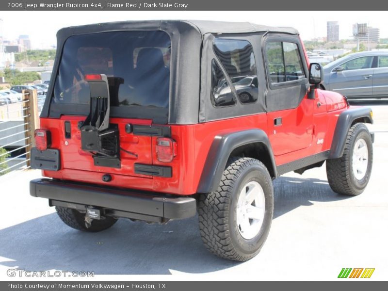 Flame Red / Dark Slate Gray 2006 Jeep Wrangler Rubicon 4x4