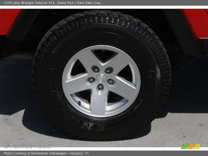 Flame Red / Dark Slate Gray 2006 Jeep Wrangler Rubicon 4x4