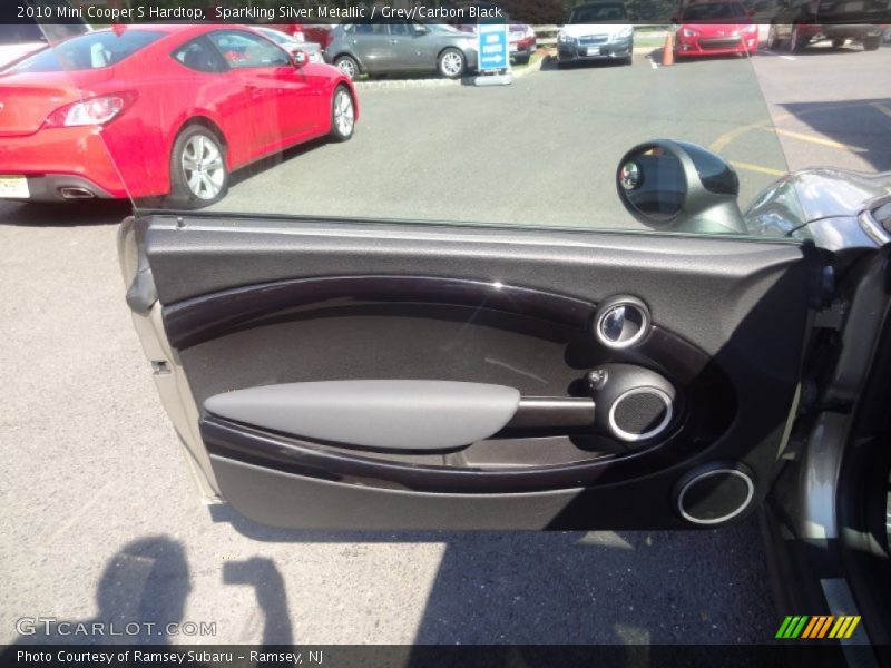 Sparkling Silver Metallic / Grey/Carbon Black 2010 Mini Cooper S Hardtop