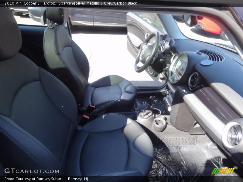 Sparkling Silver Metallic / Grey/Carbon Black 2010 Mini Cooper S Hardtop