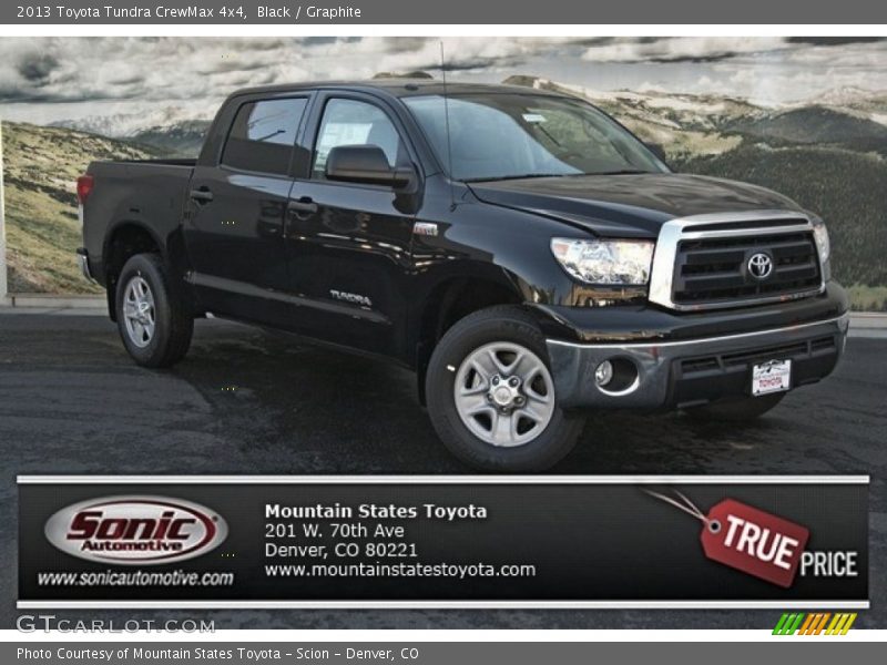 Black / Graphite 2013 Toyota Tundra CrewMax 4x4