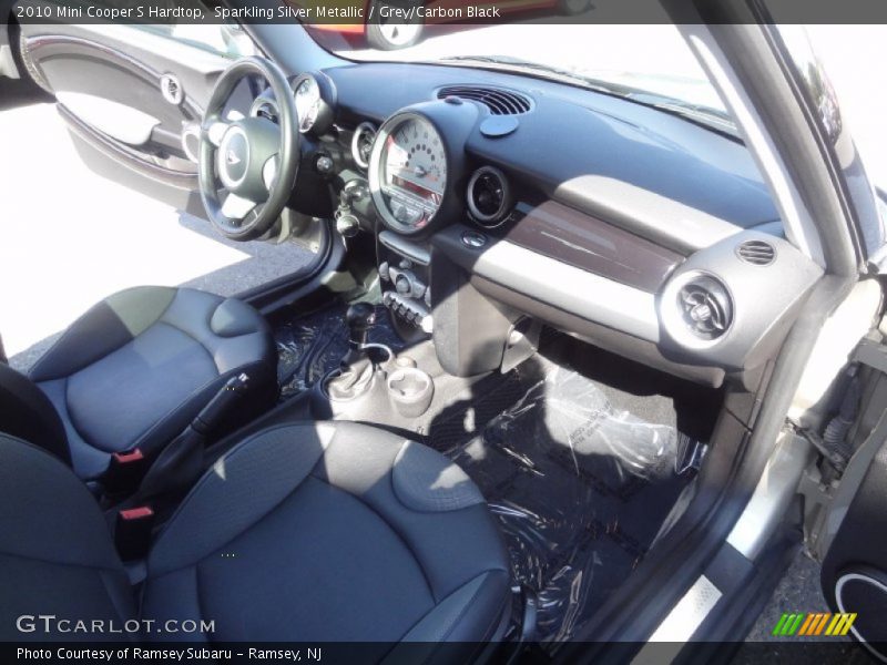 Sparkling Silver Metallic / Grey/Carbon Black 2010 Mini Cooper S Hardtop