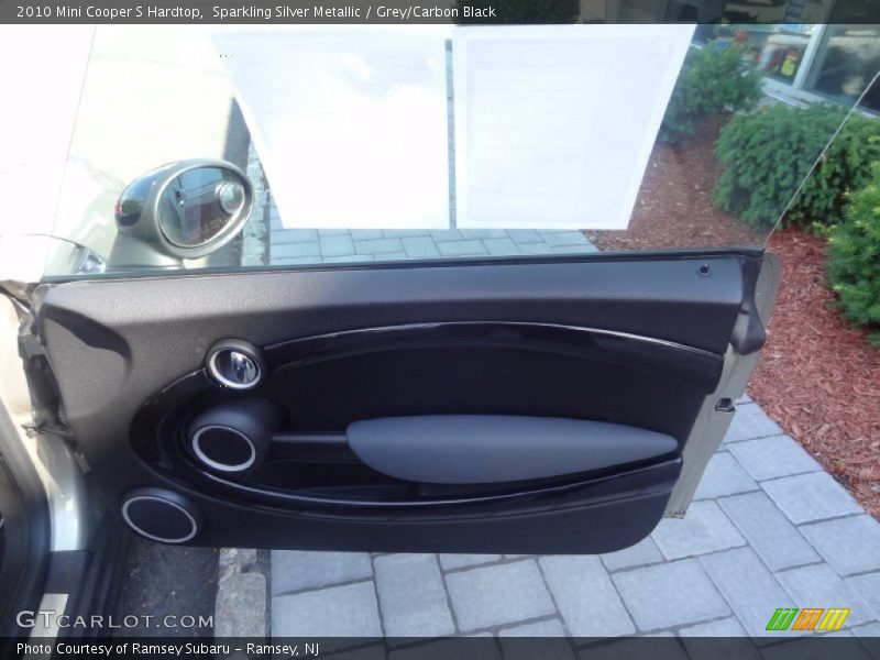 Sparkling Silver Metallic / Grey/Carbon Black 2010 Mini Cooper S Hardtop