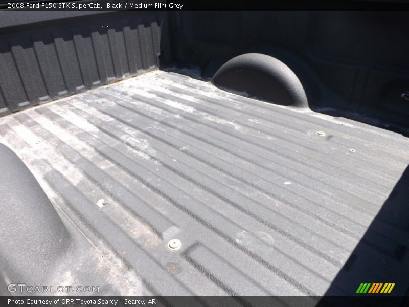 Black / Medium Flint Grey 2008 Ford F150 STX SuperCab