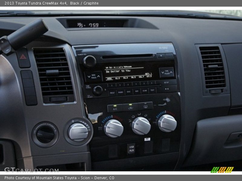 Black / Graphite 2013 Toyota Tundra CrewMax 4x4