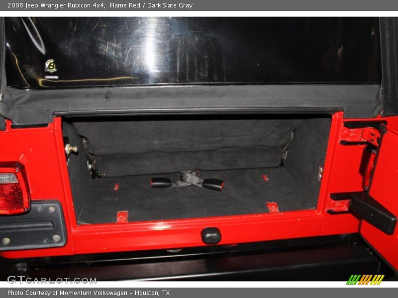 Flame Red / Dark Slate Gray 2006 Jeep Wrangler Rubicon 4x4
