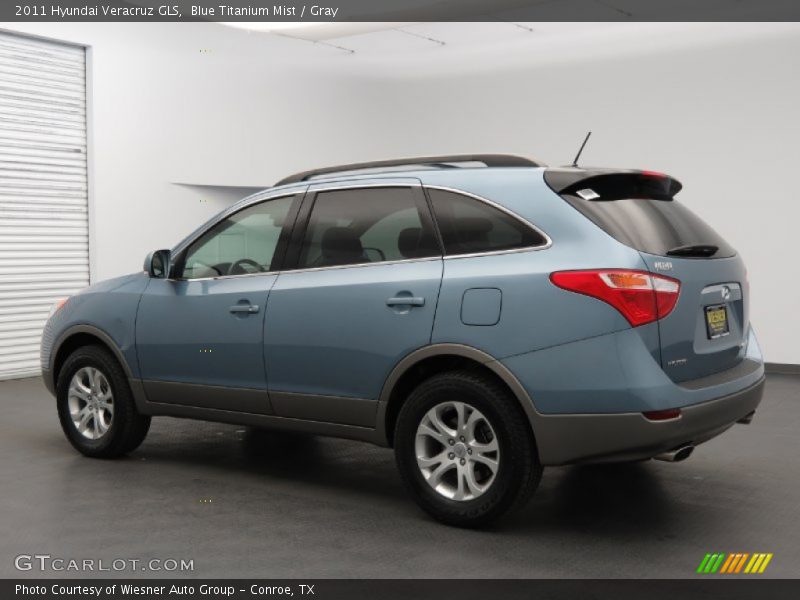 Blue Titanium Mist / Gray 2011 Hyundai Veracruz GLS