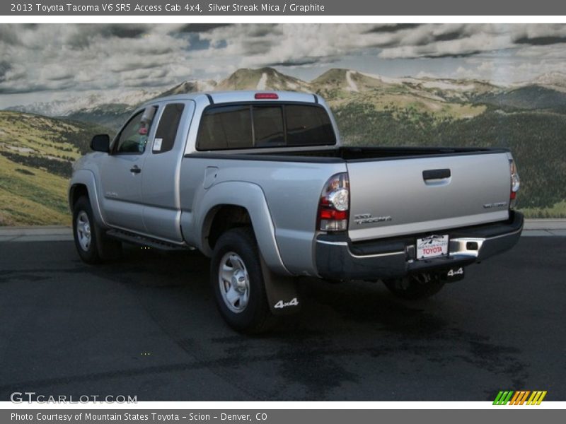 Silver Streak Mica / Graphite 2013 Toyota Tacoma V6 SR5 Access Cab 4x4