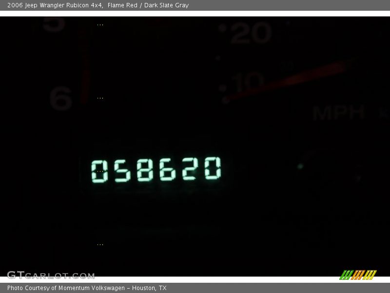 Flame Red / Dark Slate Gray 2006 Jeep Wrangler Rubicon 4x4