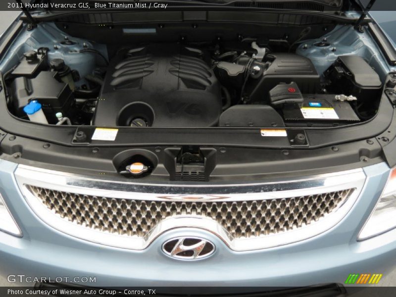 Blue Titanium Mist / Gray 2011 Hyundai Veracruz GLS