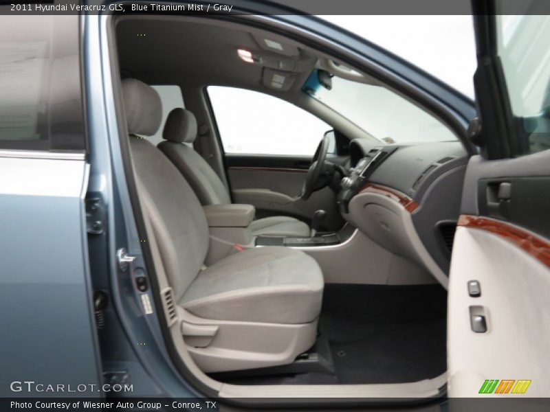 Blue Titanium Mist / Gray 2011 Hyundai Veracruz GLS