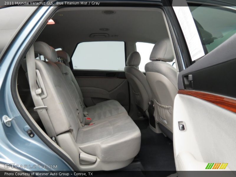 Blue Titanium Mist / Gray 2011 Hyundai Veracruz GLS