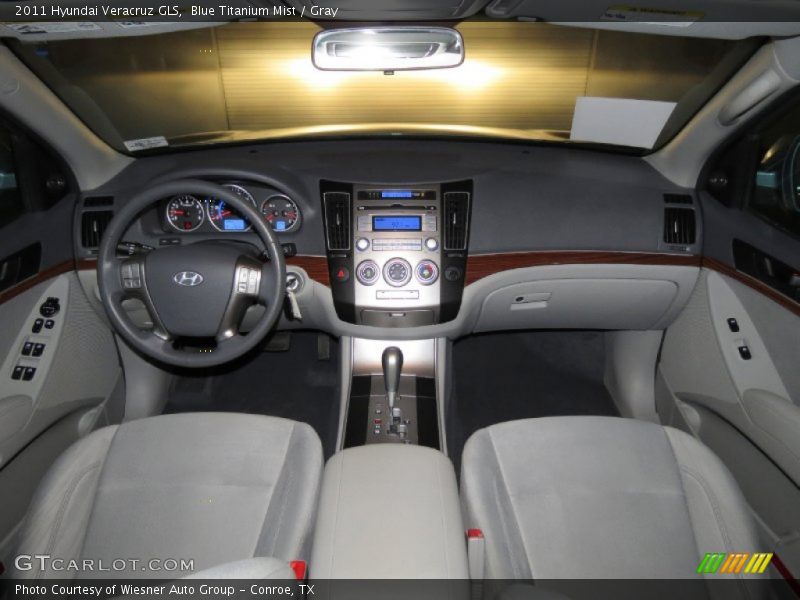 Blue Titanium Mist / Gray 2011 Hyundai Veracruz GLS