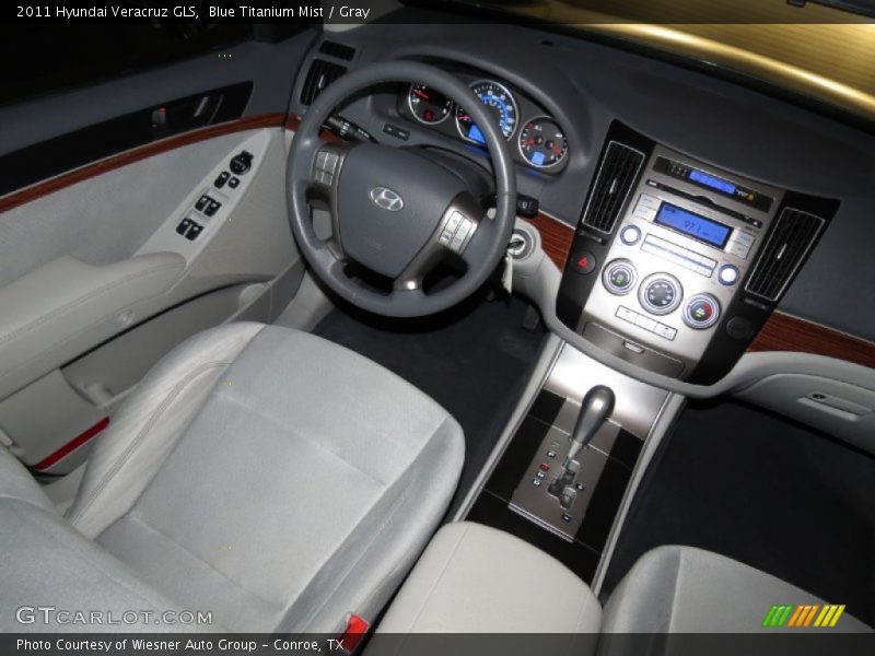 Blue Titanium Mist / Gray 2011 Hyundai Veracruz GLS