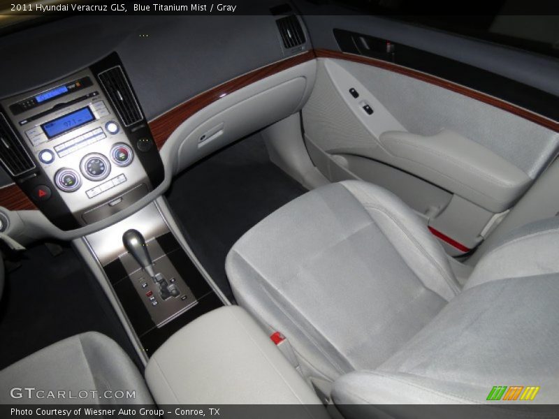 Blue Titanium Mist / Gray 2011 Hyundai Veracruz GLS