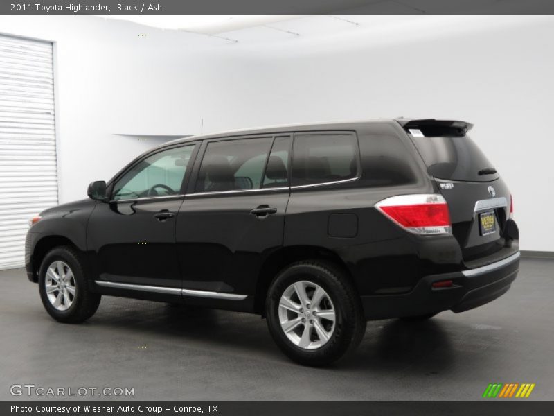 Black / Ash 2011 Toyota Highlander