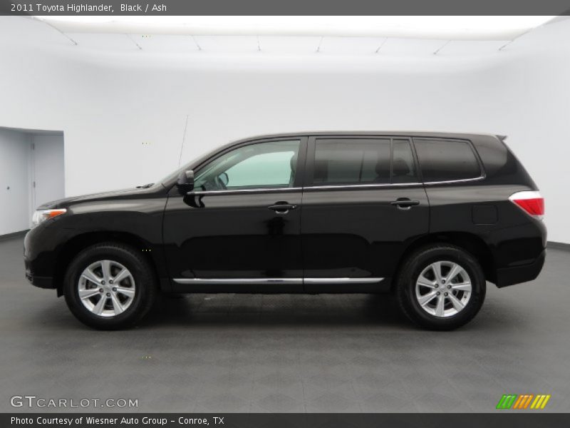 Black / Ash 2011 Toyota Highlander