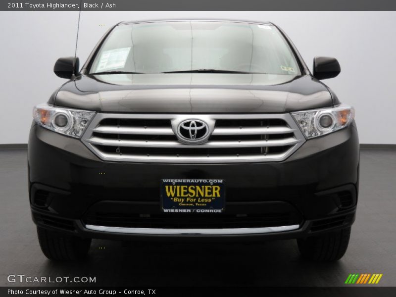 Black / Ash 2011 Toyota Highlander