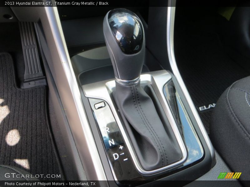Titanium Gray Metallic / Black 2013 Hyundai Elantra GT