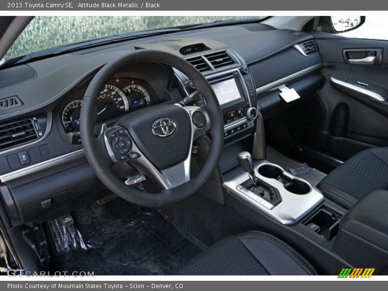 Attitude Black Metallic / Black 2013 Toyota Camry SE