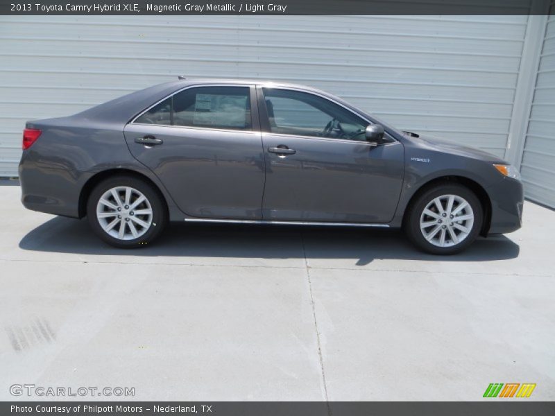 Magnetic Gray Metallic / Light Gray 2013 Toyota Camry Hybrid XLE