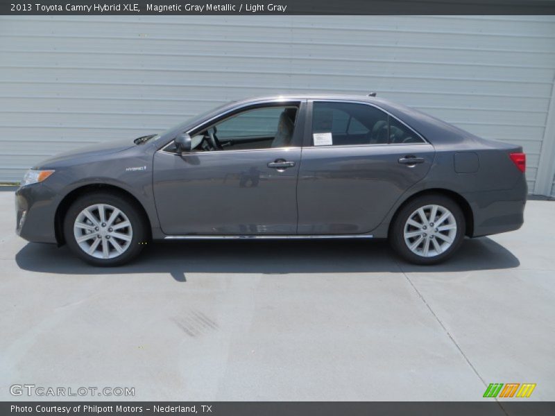 Magnetic Gray Metallic / Light Gray 2013 Toyota Camry Hybrid XLE