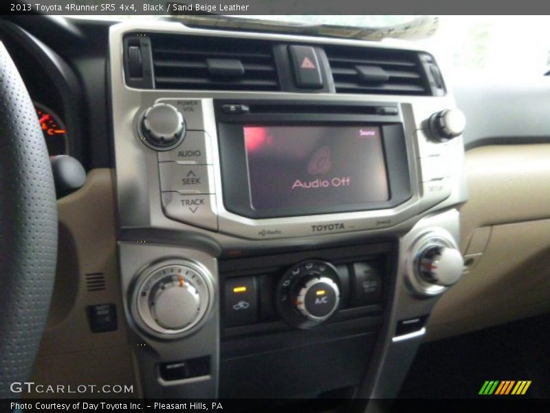 Black / Sand Beige Leather 2013 Toyota 4Runner SR5 4x4