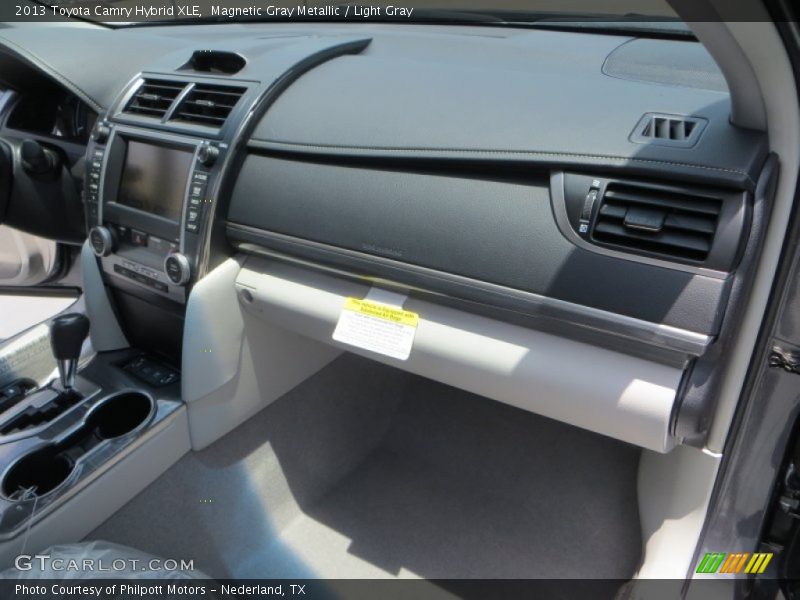 Magnetic Gray Metallic / Light Gray 2013 Toyota Camry Hybrid XLE