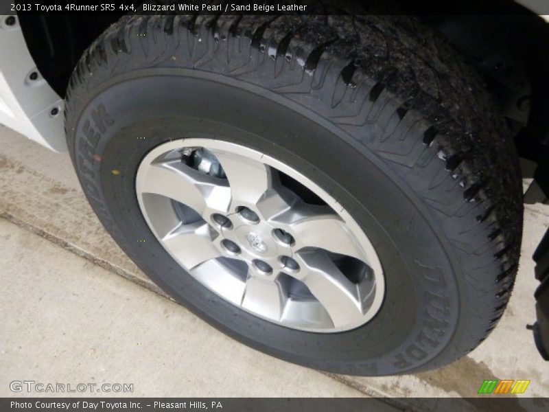 Blizzard White Pearl / Sand Beige Leather 2013 Toyota 4Runner SR5 4x4