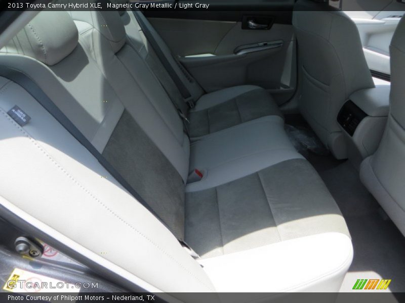 Magnetic Gray Metallic / Light Gray 2013 Toyota Camry Hybrid XLE