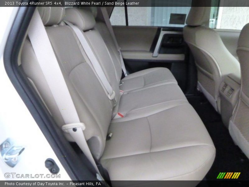 Blizzard White Pearl / Sand Beige Leather 2013 Toyota 4Runner SR5 4x4