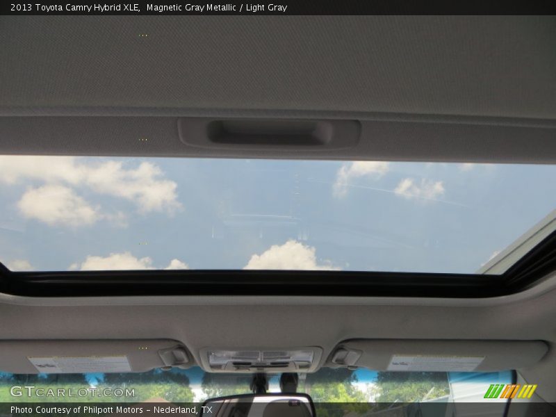 Magnetic Gray Metallic / Light Gray 2013 Toyota Camry Hybrid XLE