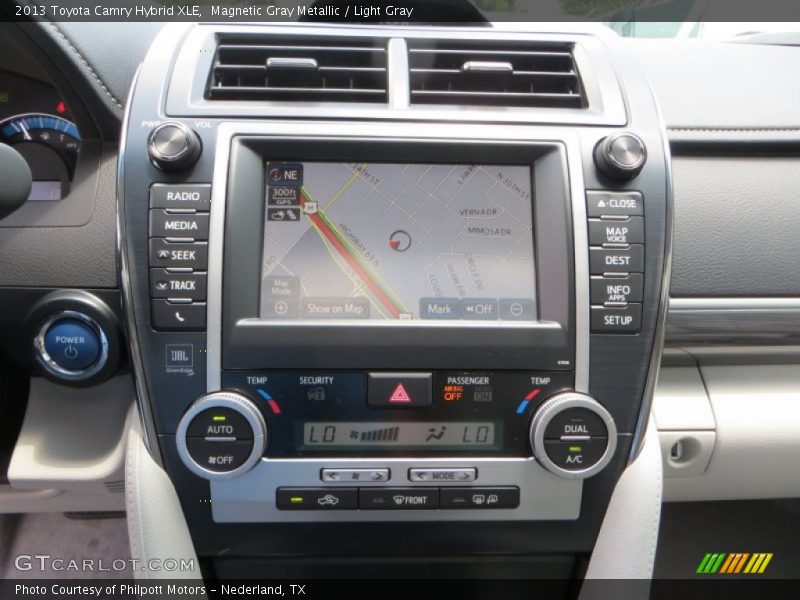 Magnetic Gray Metallic / Light Gray 2013 Toyota Camry Hybrid XLE