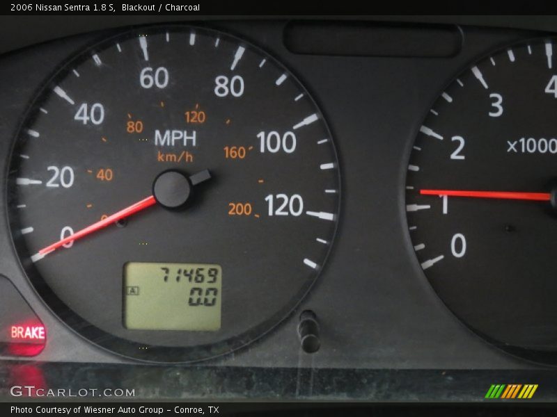 Blackout / Charcoal 2006 Nissan Sentra 1.8 S