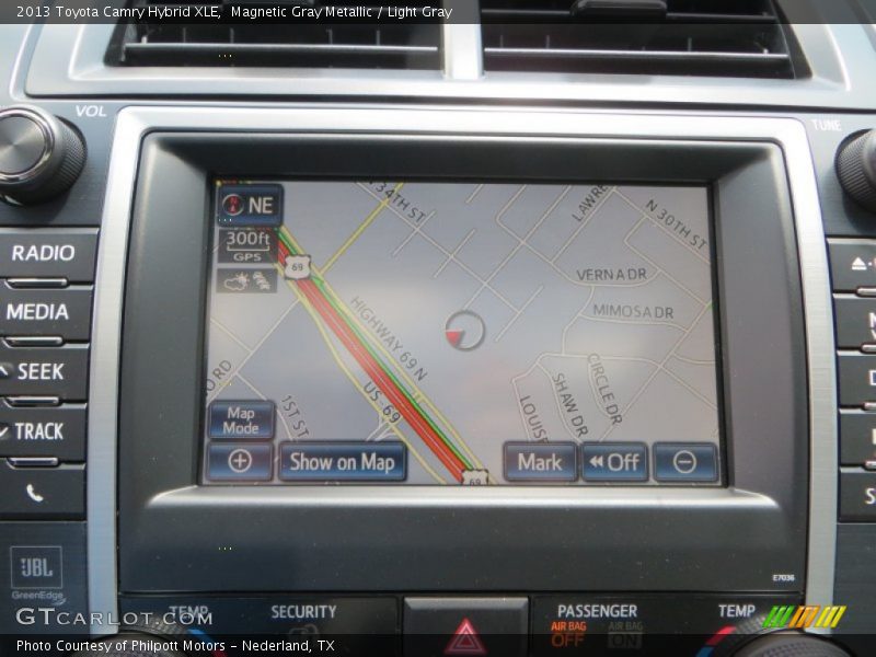 Magnetic Gray Metallic / Light Gray 2013 Toyota Camry Hybrid XLE