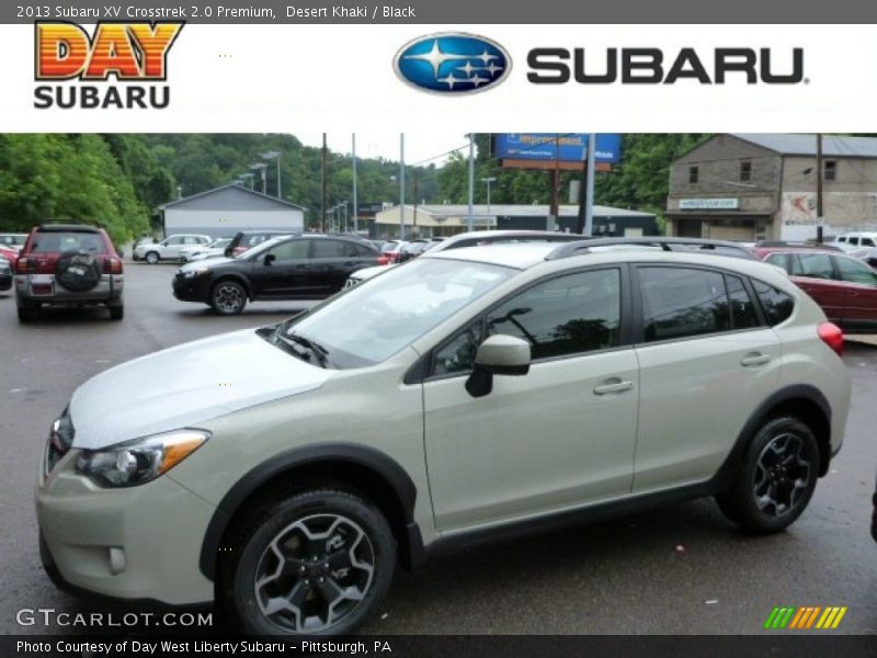 Desert Khaki / Black 2013 Subaru XV Crosstrek 2.0 Premium