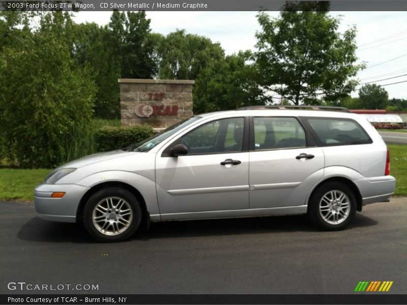 CD Silver Metallic / Medium Graphite 2003 Ford Focus ZTW Wagon