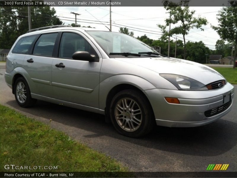 CD Silver Metallic / Medium Graphite 2003 Ford Focus ZTW Wagon