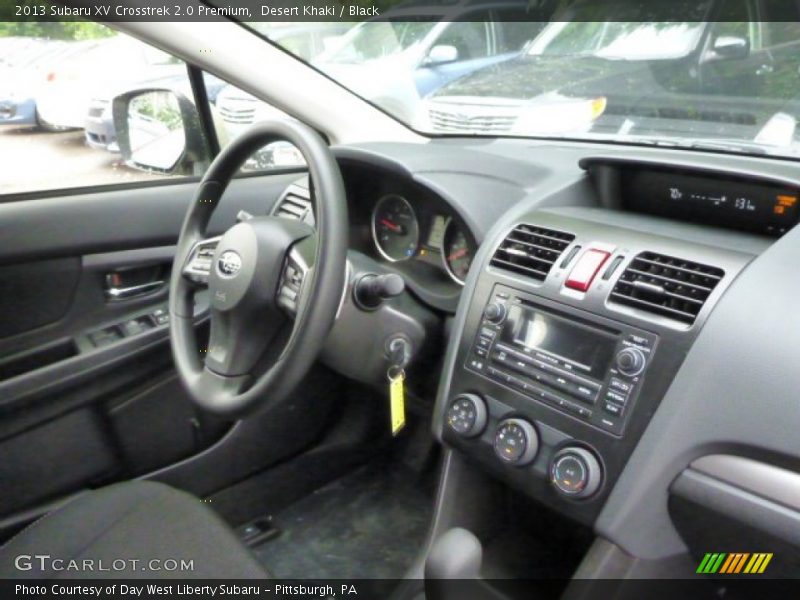 Desert Khaki / Black 2013 Subaru XV Crosstrek 2.0 Premium
