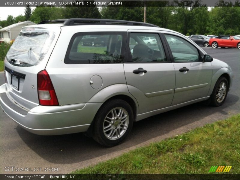 CD Silver Metallic / Medium Graphite 2003 Ford Focus ZTW Wagon
