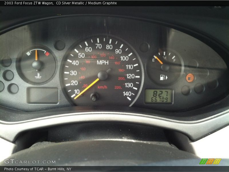 CD Silver Metallic / Medium Graphite 2003 Ford Focus ZTW Wagon