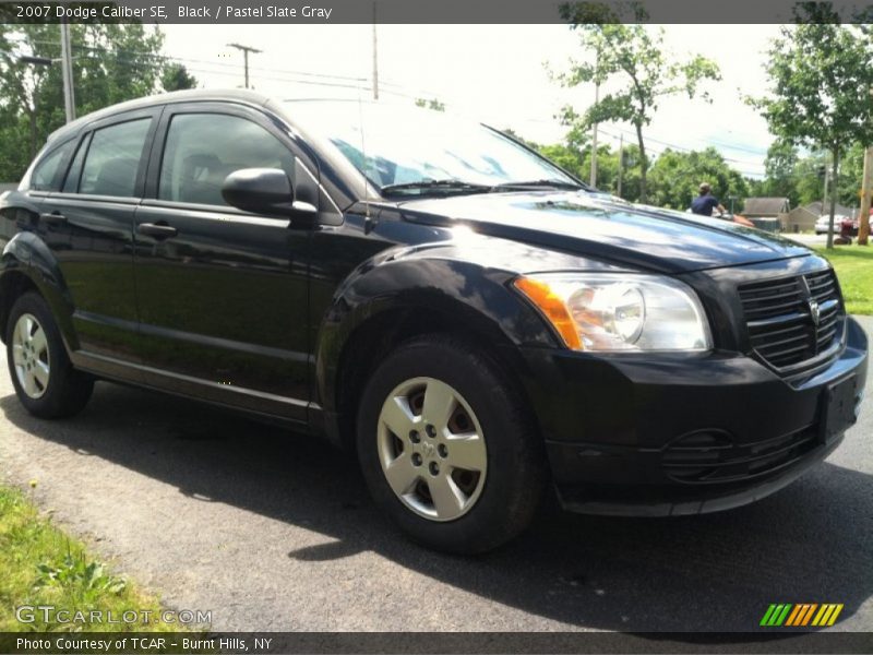 Black / Pastel Slate Gray 2007 Dodge Caliber SE