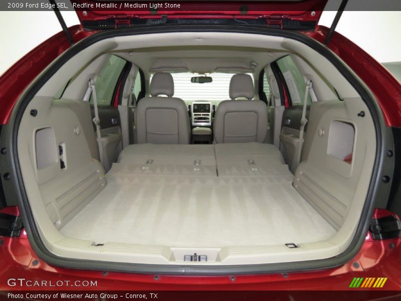 Redfire Metallic / Medium Light Stone 2009 Ford Edge SEL