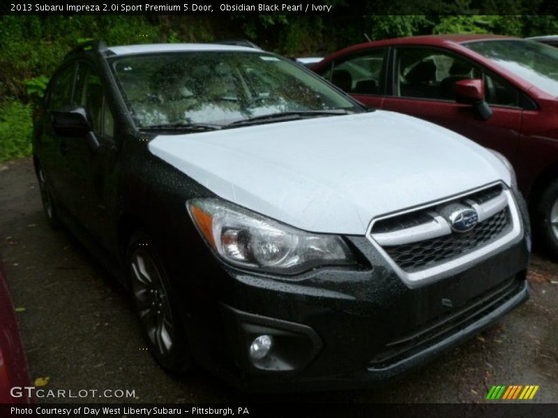 Obsidian Black Pearl / Ivory 2013 Subaru Impreza 2.0i Sport Premium 5 Door