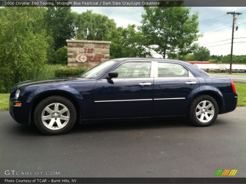 Midnight Blue Pearlcoat / Dark Slate Gray/Light Graystone 2006 Chrysler 300 Touring